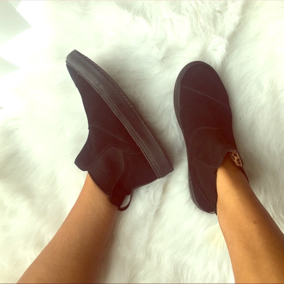 skechers black ankle boots